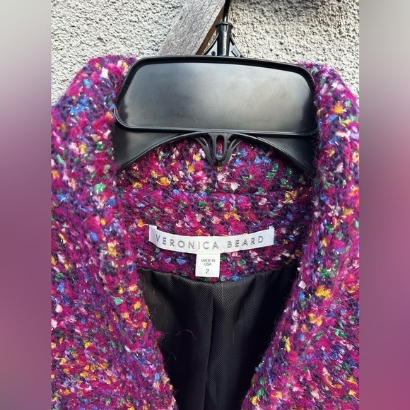 Veronica Beard Crispin Tweed Jacket Coat - Picture 10 of 16